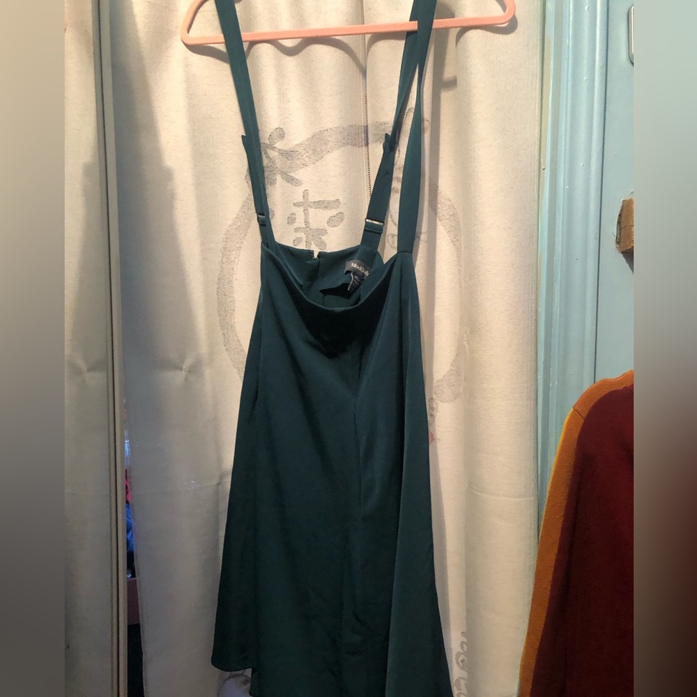 MODCLOTH Overall Winner Jumper Highwaisted Adjustable Green Women’s 2X - Picture 4 of 10